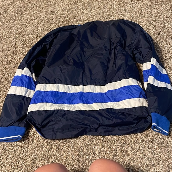 Kids Bike lined pullover jacket blue size 10/12 new - Picture 2 of 4